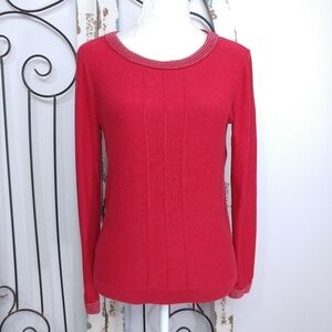 Banana Republic red sweater size small